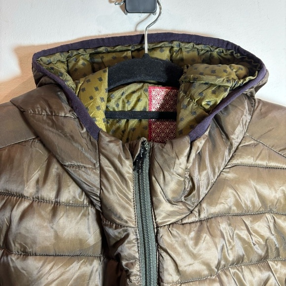 SCOTCH & SODA Sz XL My Favourite Quilted Number 12 Zip Up Hooded Puffer Coat - Picture 3 of 16